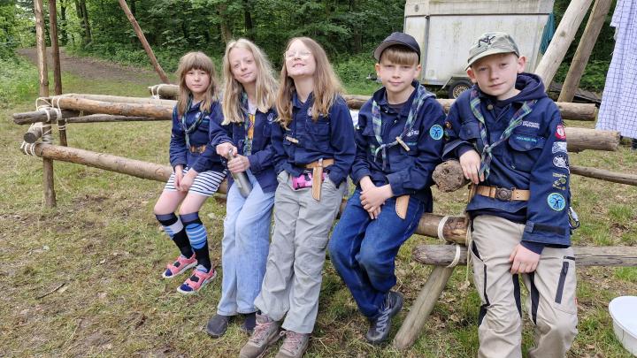 Juniorere på sommerlejr 