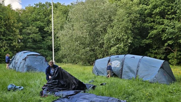 De fine nye telte